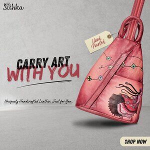 Discover Sishka Hand-Painted Leather backpacks!